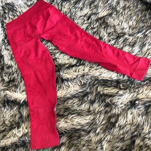 LuLu Lemon Red Leggings